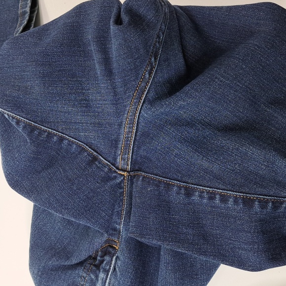 Lauren Ralph Lauren Modern Straight Curvy Blue Jeans Size 4 - Picture 15 of 17